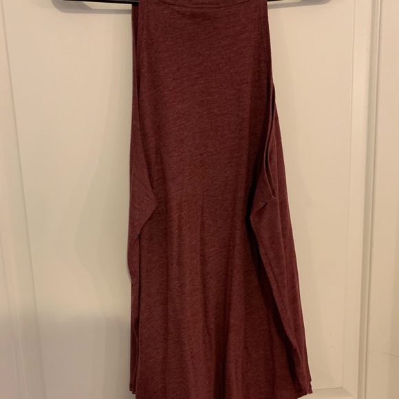 T-Bar shirt -maroon - Picture 5 of 5